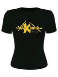 Tee-shirt noir femme - Édition limitée VKB or pailleté