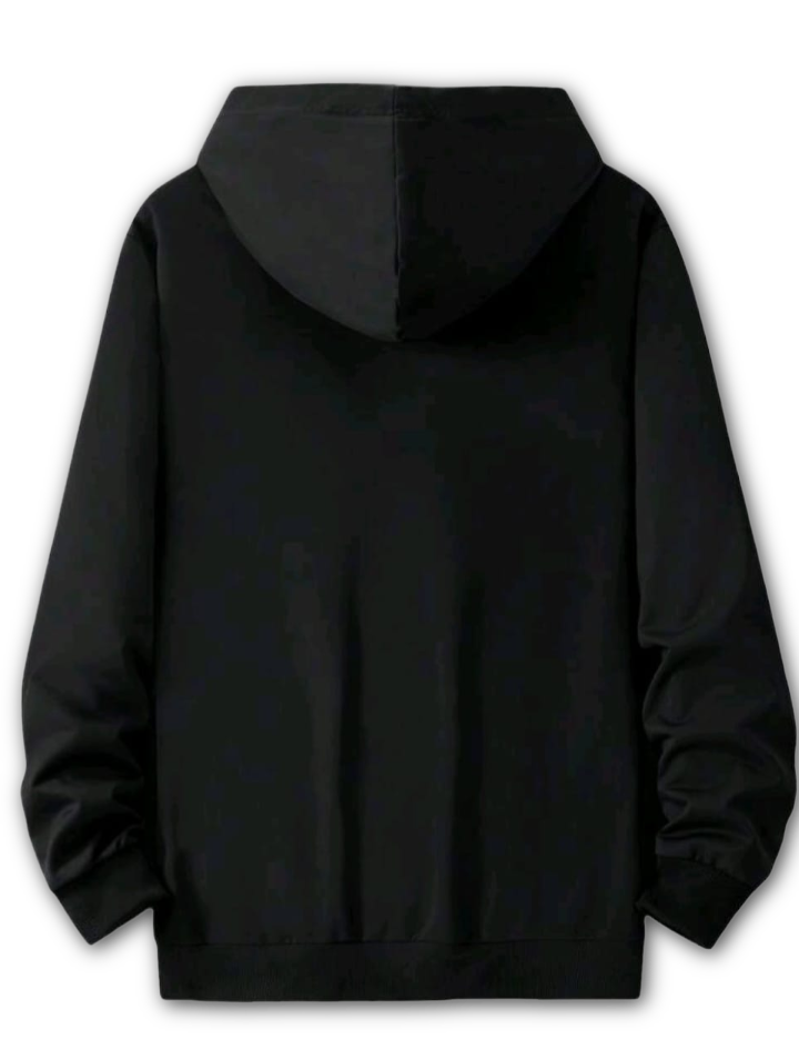 Sweat-shirt avec Capuche noir - VKB 20's pailleté or