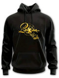 Sweat-shirt avec Capuche noir - VKB 20's pailleté or